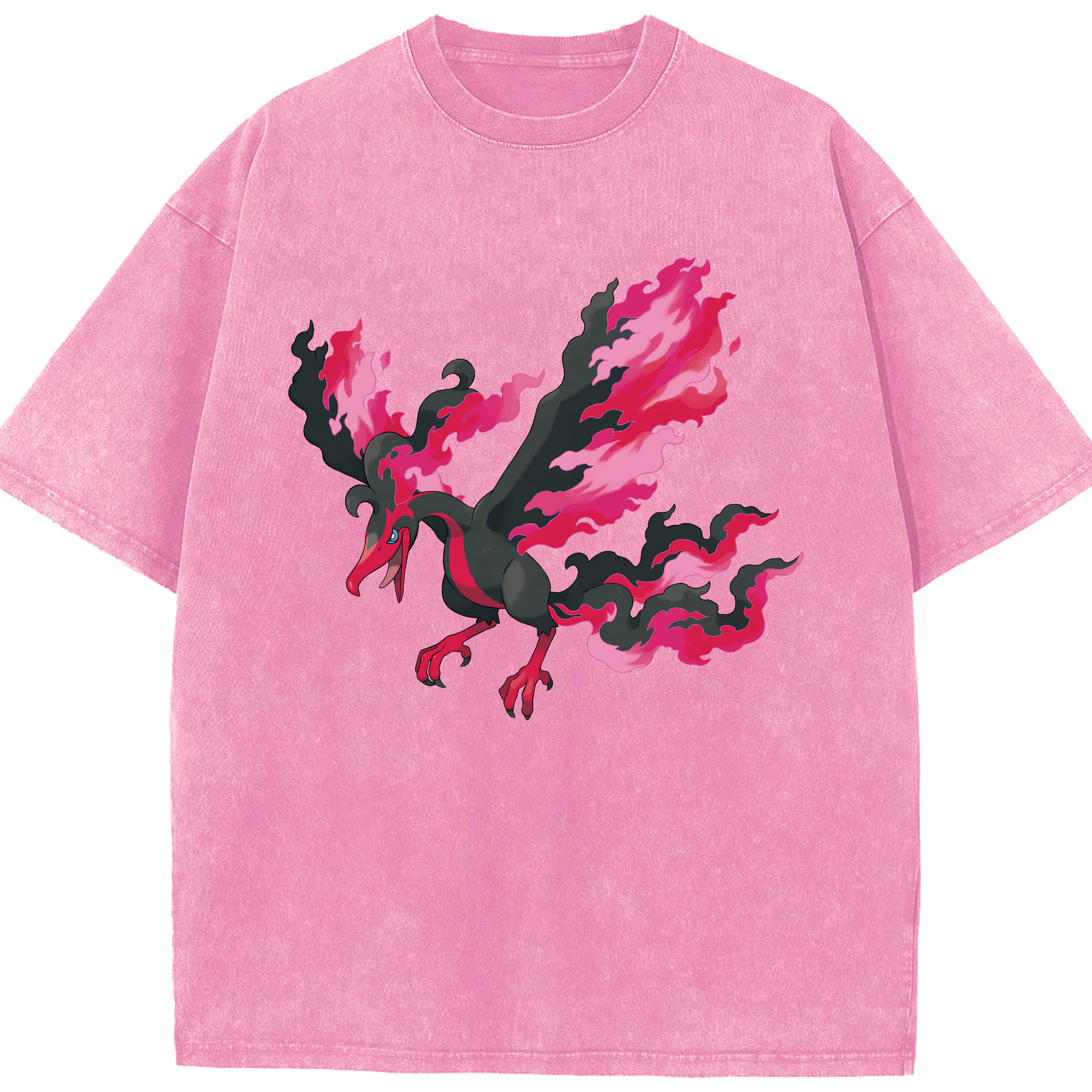 （画像用） ポケットモンスター Pokémon 綿100% ヴィンテージ風 半袖Tシャツ（フロントプリント）
